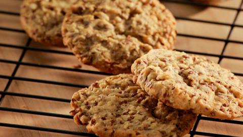 Biscuits Champetres Aux Graines De Lin Oats Everyday