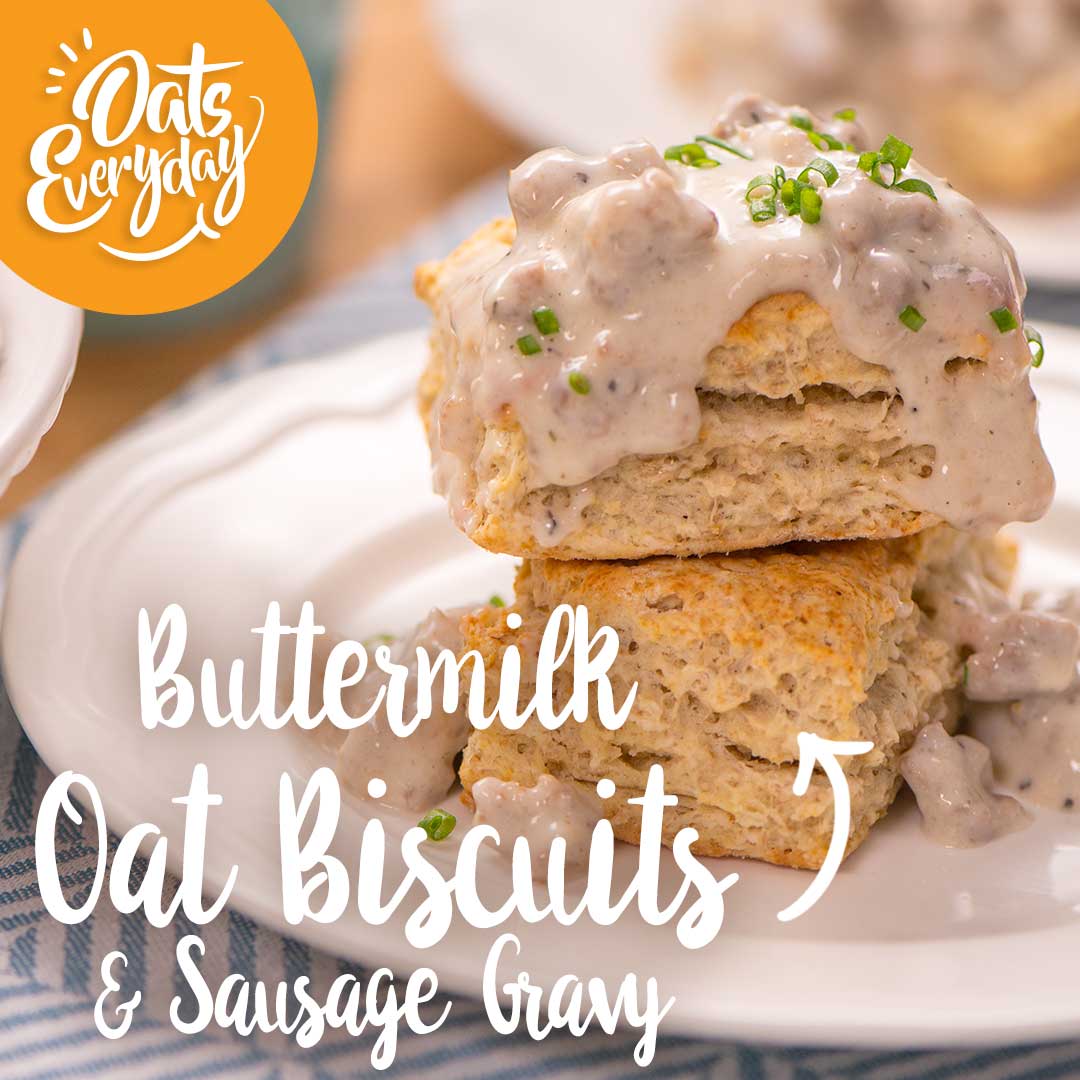 Buttermilk Biscuits Sausage Gravy