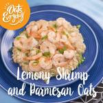 Lemony Shrimp And Parmesan Oats