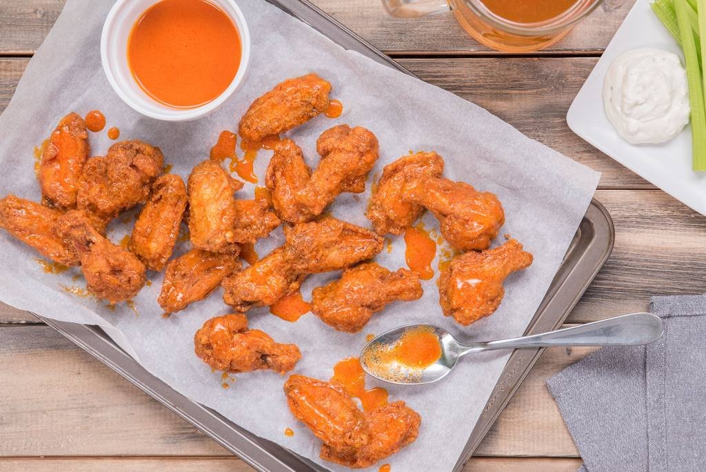 Buffalo Wings (with Oat Flour)