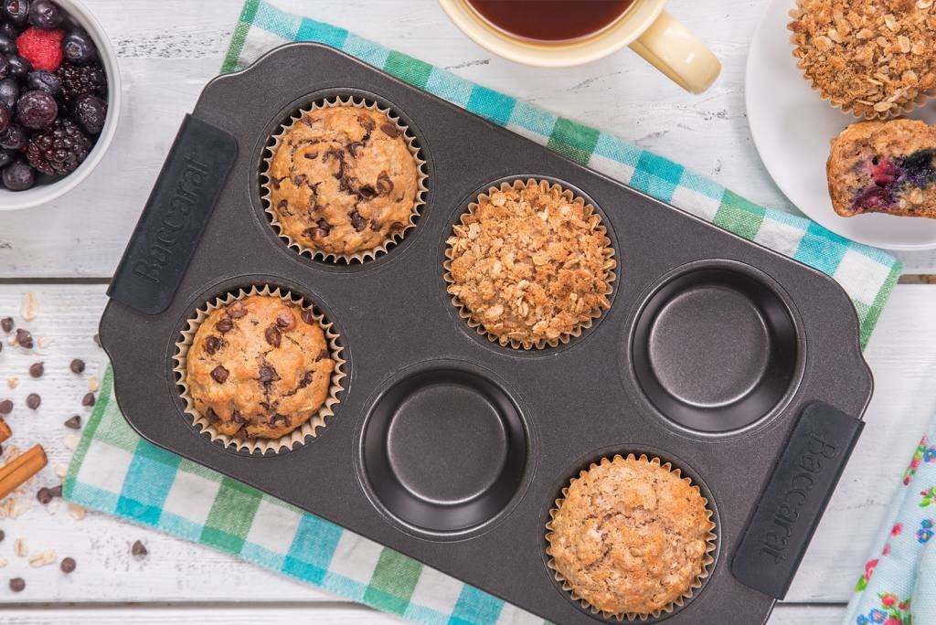 Oat Muffins Three Ways