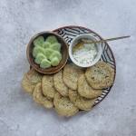 mini oat flatbread